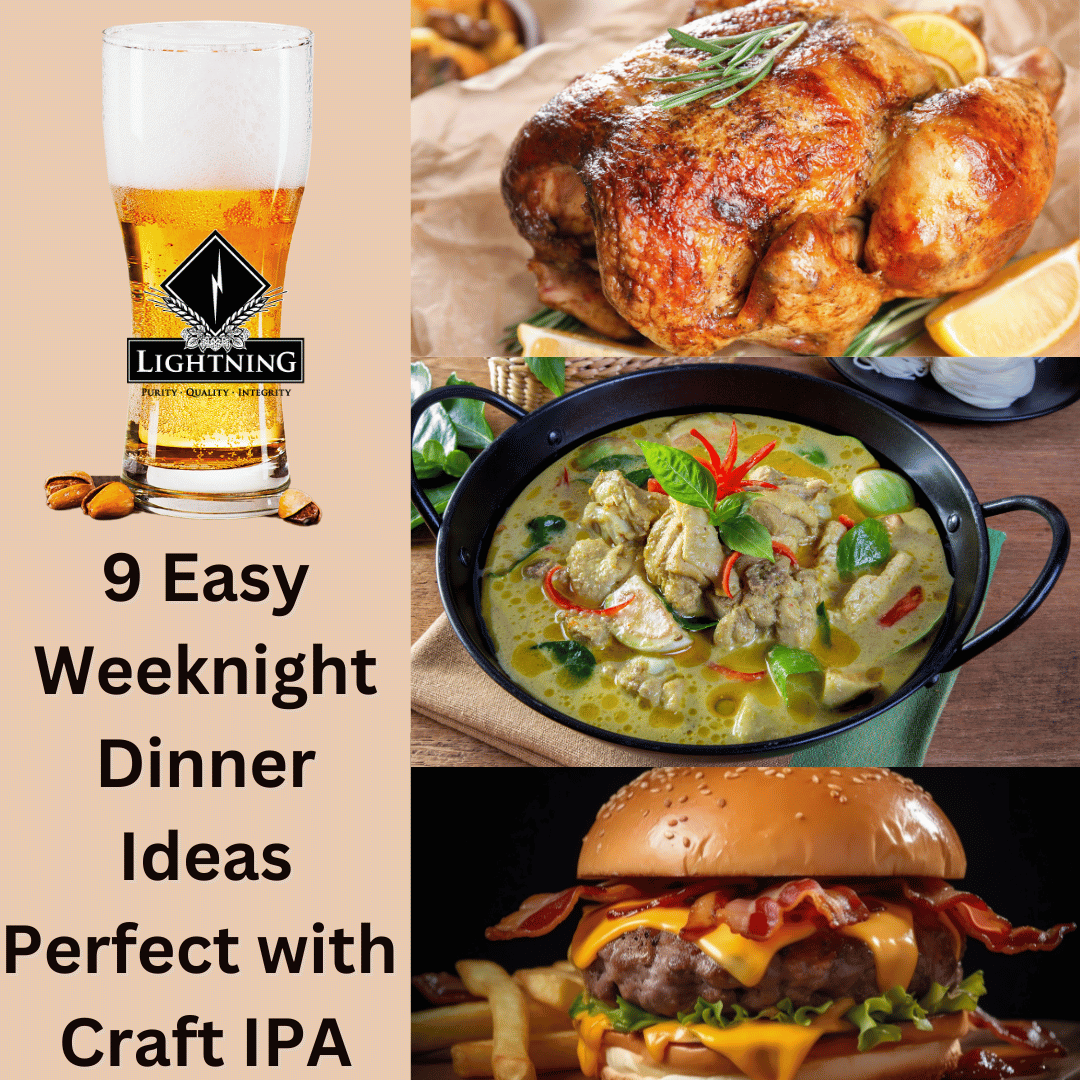 Updated Easy Weeknight dinners IPA food pairing